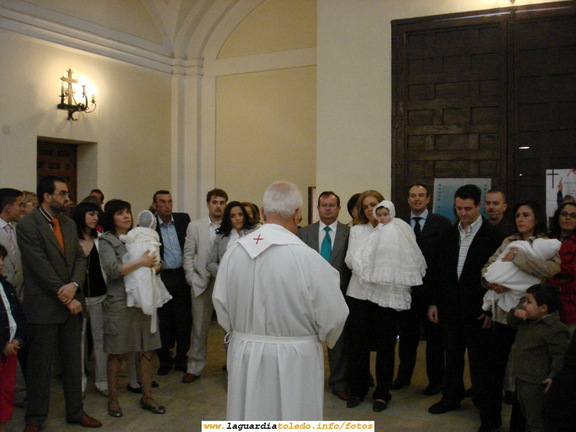 12 de Abril de 2008. Cuádruple bautizo en la Iglesia Parroquial Nuestra Señora de la Asunción