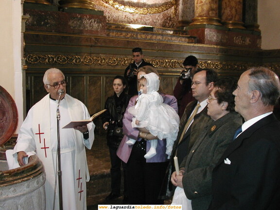 8 de Diciembre de 2001. Bautizo de Cristina Redajo Martínez