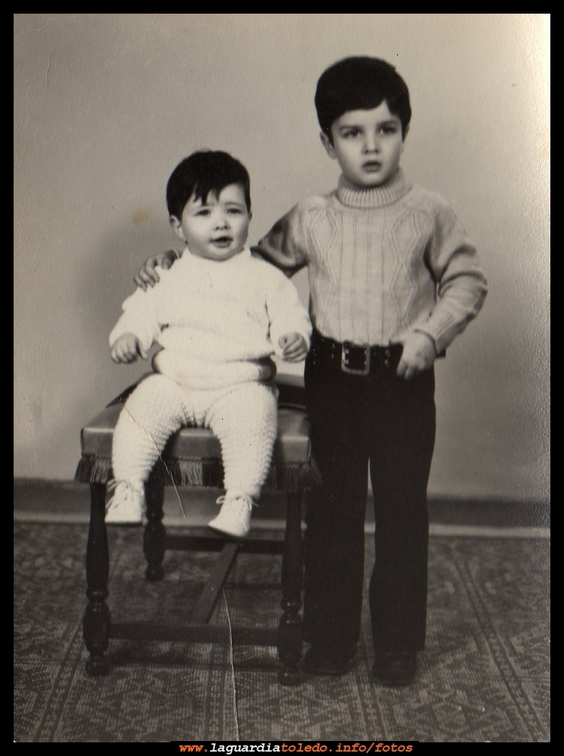 Alicia y Fernando, hijos de Tomasa Pérez