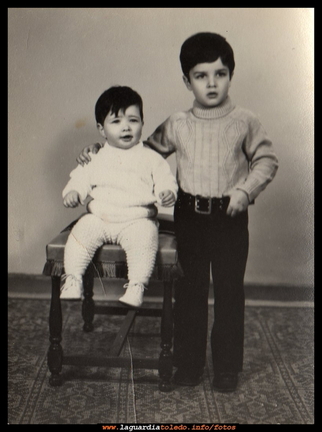 Alicia y Fernando, hijos de Tomasa Pérez