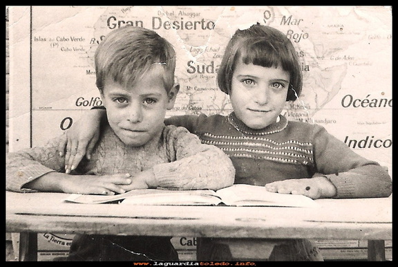 Carlos y Nati en el cole