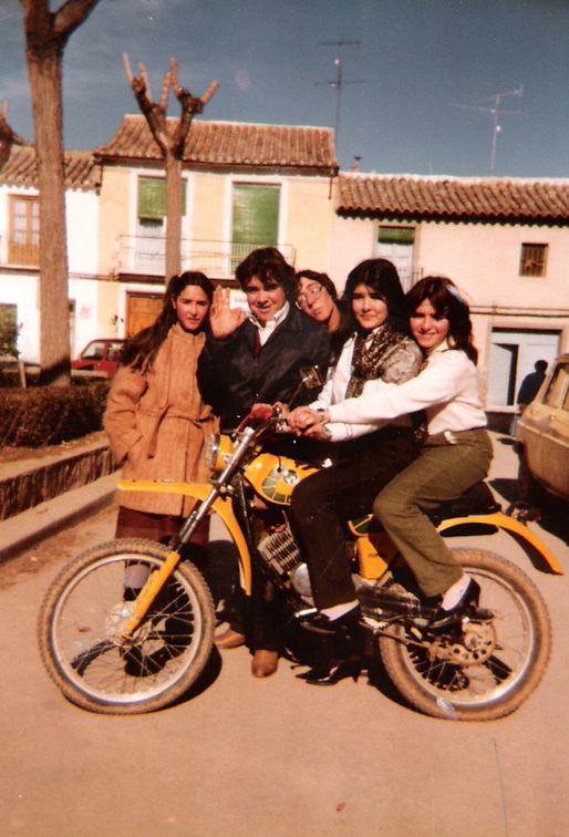 Amigos en la Glorieta. Año 1980