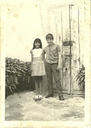 Pili " la pescadera" y Marino del Barco