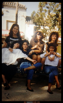 Amigas en la Glorieta. Año 89