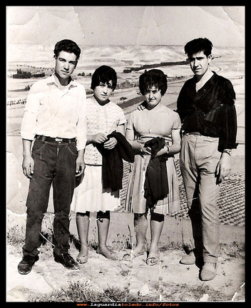 Angel, Angelita, Edu y José