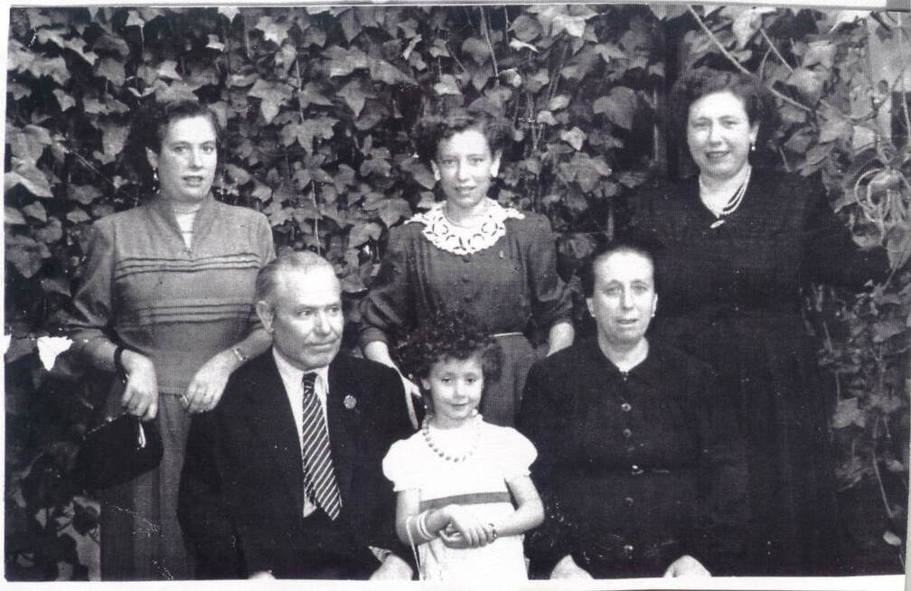 Foto de familia, años 60
