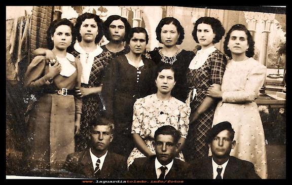 Años 30. Fotografía de familia