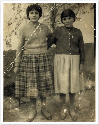 margarita tejero pelaez y josefa tejero pelaez de 15 y 13 años