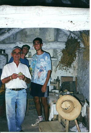 En la casita de aperos