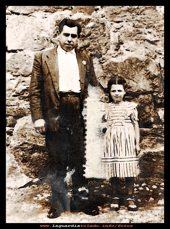Pepe García y su hija