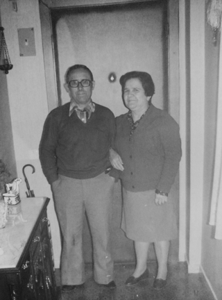 Jesús Linares y Fernanda Dones año 1975