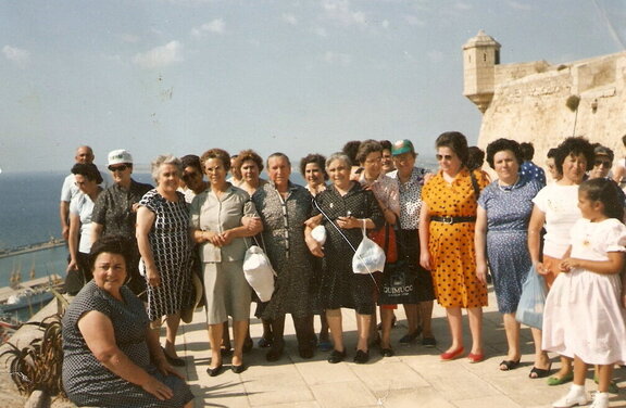 Excursión a Alicante. 31 de julio 1987