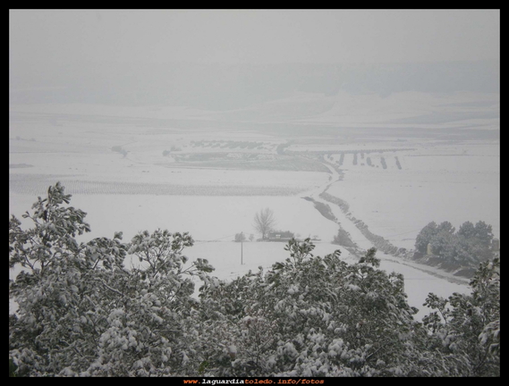 La Guardia bajo la nieve