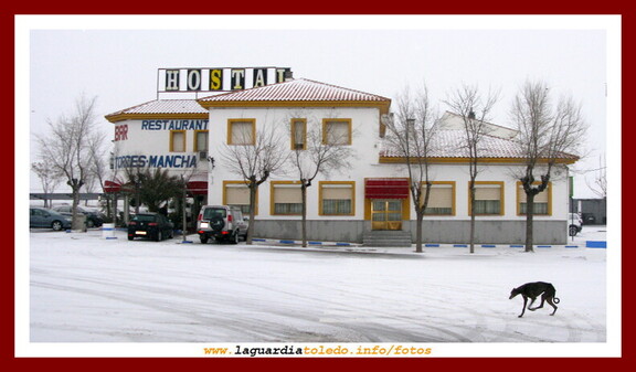 Ola de frío. 9 de Enero del 2010. Mas que Torres Mancha "Torres Blancas"