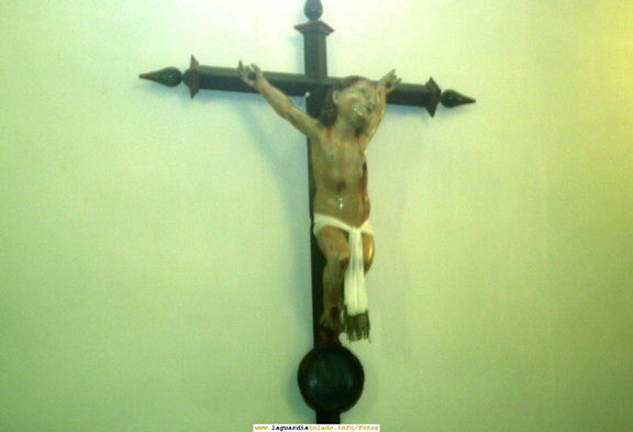 Imagen del Santo Niño de la Guardia Venerada en Oviedo, en la capilla de la Balesquida