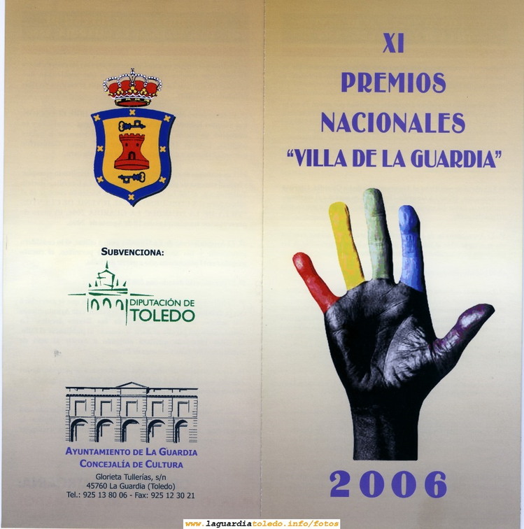 Concurso de Cuentos y Pintura que organiza el Ayuntamiento de La Guardia