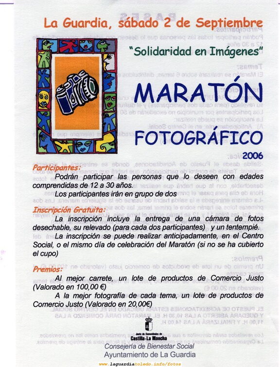Maratón fotográfico que organiza el Ayuntamiento de La Guardia