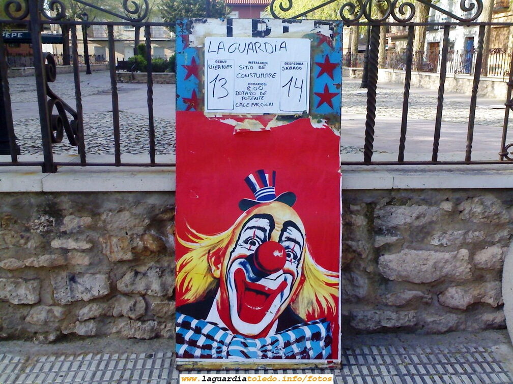 14 de Abril de 2007. El Circo Ambulante de los Hermanos Parada recala en La Guardia