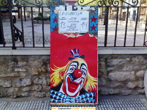 14 de Abril de 2007. El Circo Ambulante de los Hermanos Parada recala en La Guardia
