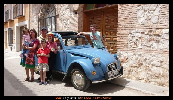 Con mi Citroen 2CV, mayo 2009