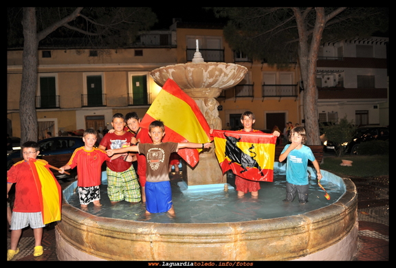 España gana el mundial de futbol 2010