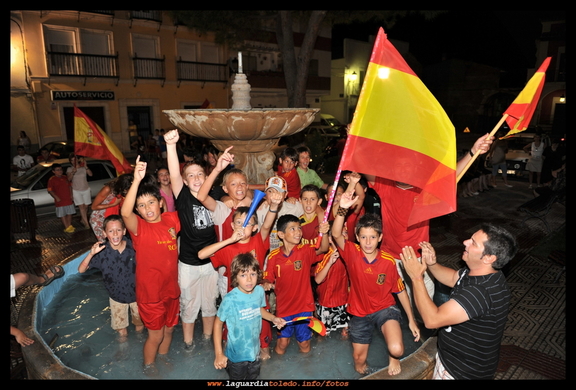 España gana el mundial de futbol 2010