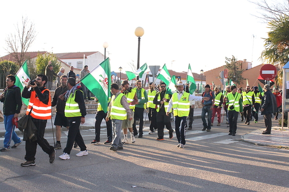 La Marcha de La Dignidad en La Guardia. (17-Marzo-2014)