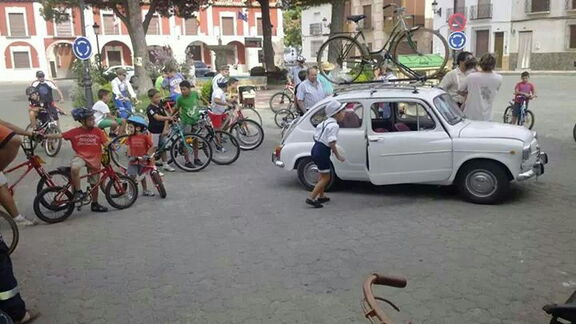 Concentración de bici antigua. 2 de agosto de 2014