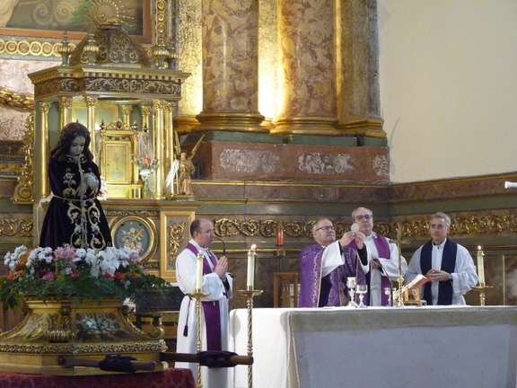 Solemne misa el 8/3/2020