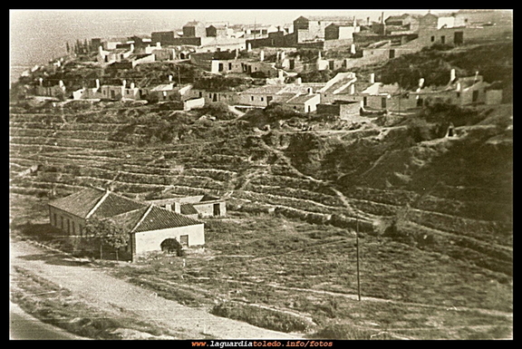 Vistas de La Guardia desde "La Cañaílla" 1950