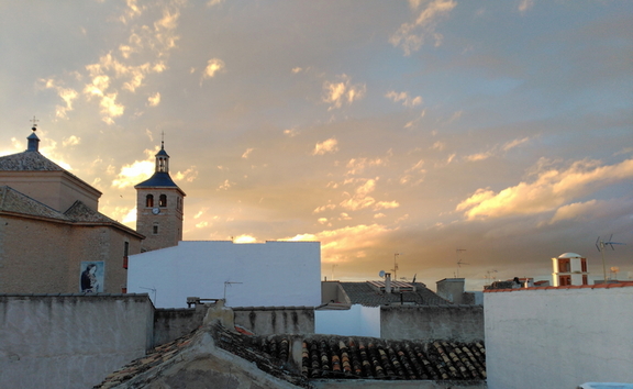 Vista desde el tejado de casa