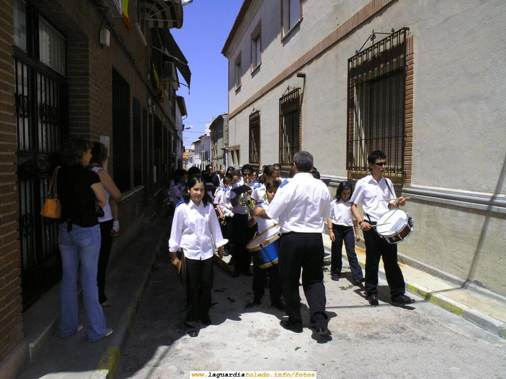 Corpus Christi 2006. La Banda en la procesión del Corpus