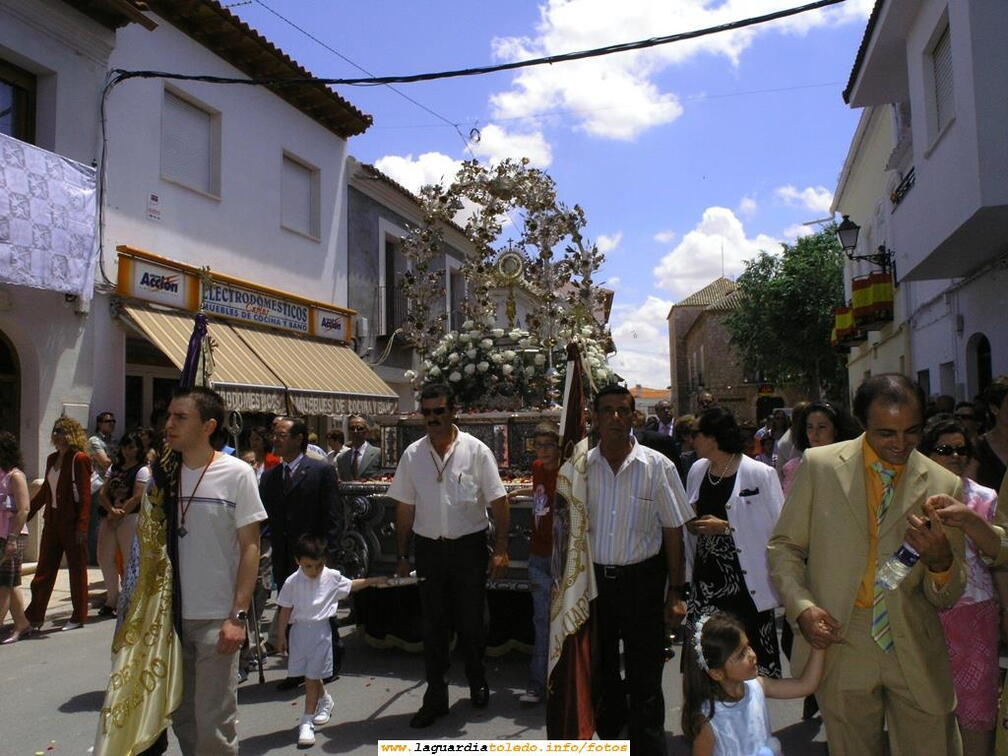 Corpus Christi 2006. Carroza del Corpus