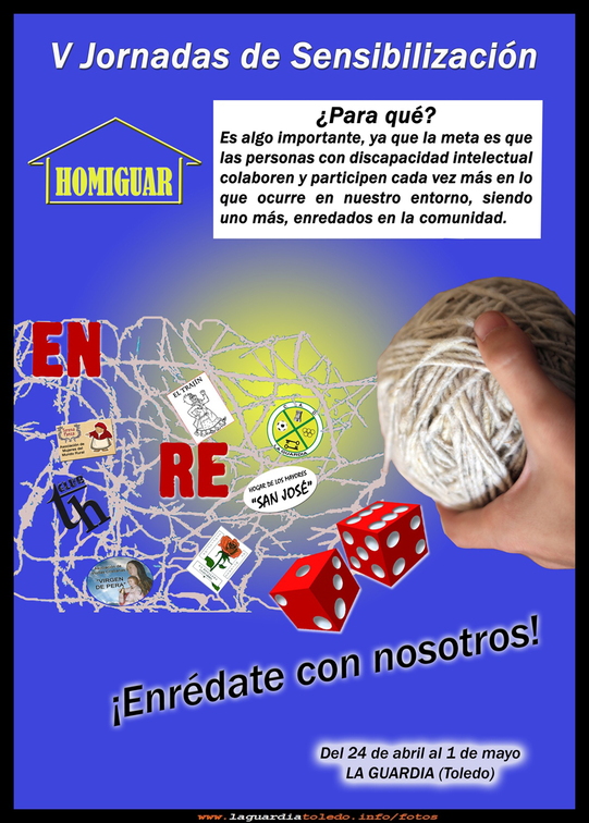 Cartel V Jornadas de Sensibilizacion
