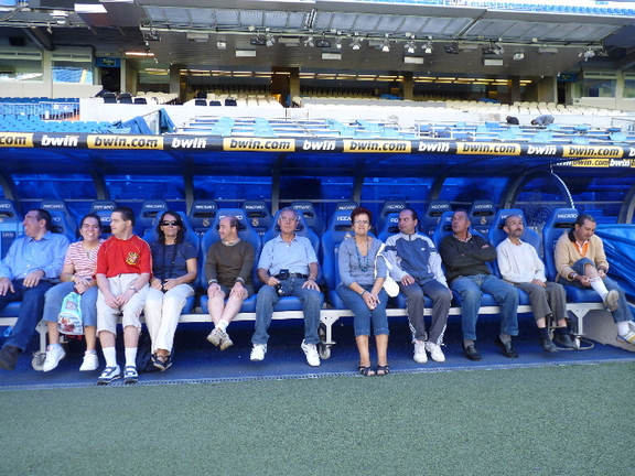 Visita al estadio Santiago Bernabéu realizada por Homiguar (V)