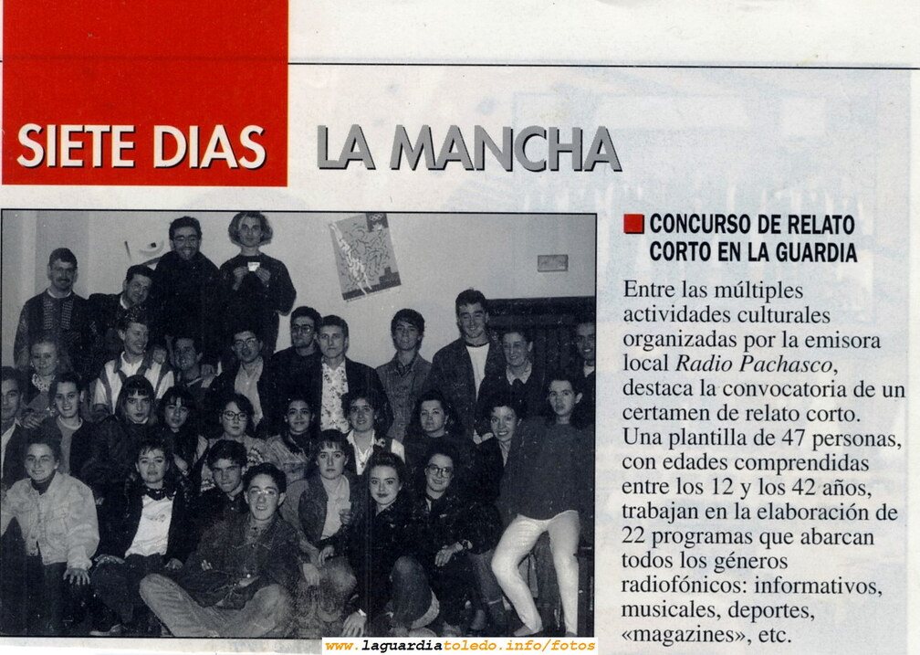 Equipo al completo de Radio Pachasco