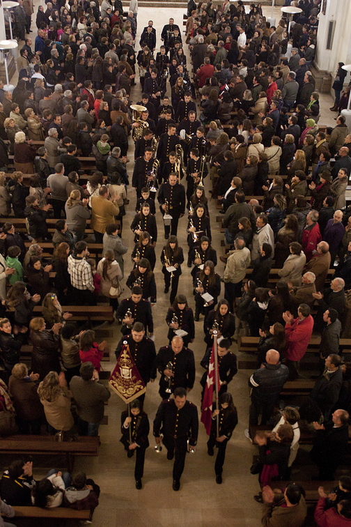 BANDA DE TAMBORES Y CORNETAS DE MORATA DE TAJUÑA (27- MARZO- 2013)