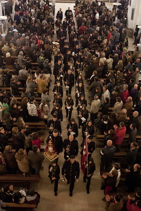 BANDA DE TAMBORES Y CORNETAS DE MORATA DE TAJUÑA (27- MARZO- 2013)