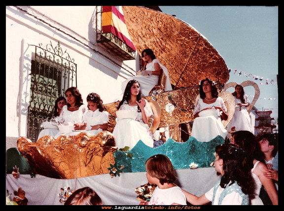 Carroza fiestas 1981