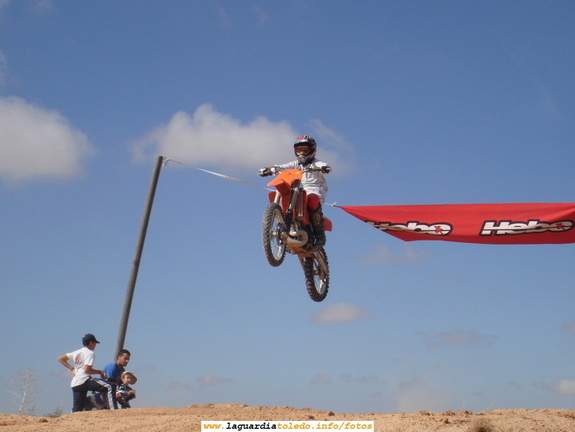 22 de Septiembre de 2007. Exhibición de Motocross. En pleno salto