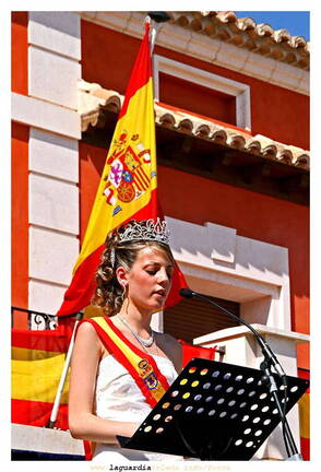 24 de Septiembre de 2007. Discurso de la reina de las fiestas 2007 Doña Maria del Sol Rama Sánchez.