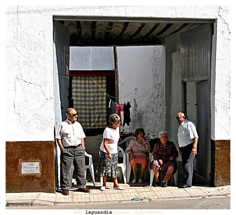 24 de Septiembre de 2007. Esperando a las carrozas.