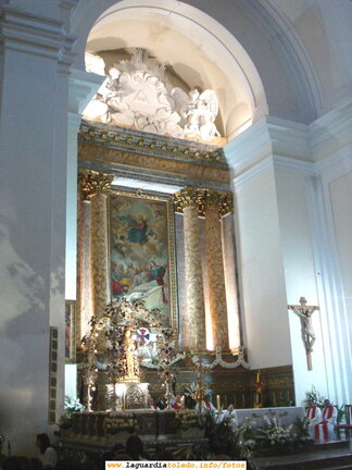 25 de Septiembre de 2007. El Santo Niño durante la misa