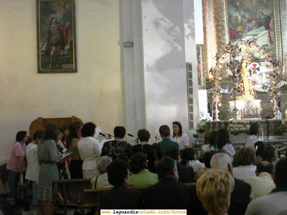 25 de Septiembre de 2007. El Coro Parroquial y el Santo Niño