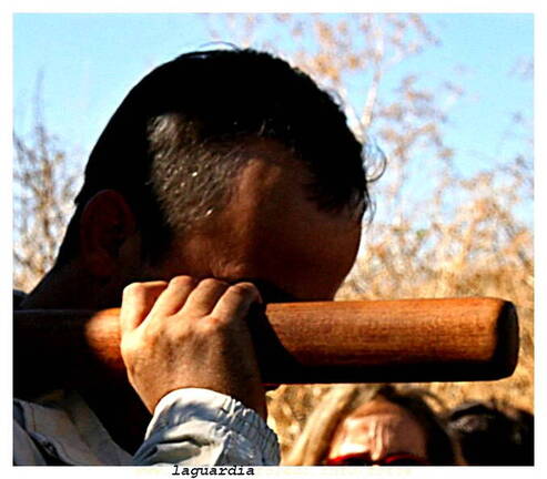27 de septiembre de 2007. Procesión con el Santo Niño a su ermita: Quienes rezan.