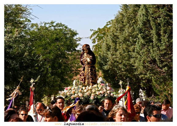 27 de septiembre de 2007. Procesión con el Santo Niño a su ermita: Los que caminan.