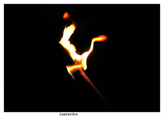 24 de Septiembre de 2007. La pólvora y sus hachones. Hachón.