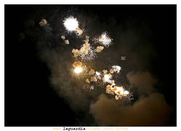 24 de Septiembre de 2007. No es una nebulosa es la explosión de varios morteros en la pólvora de La Guardia.