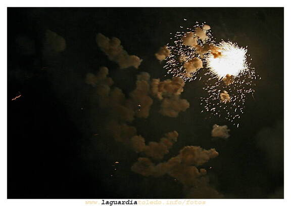 24 de Septiembre de 2007. No es una cetella es la explosión de un mortero en la pólvora de La Guardia.