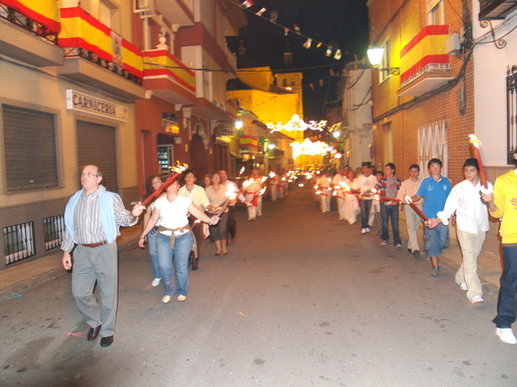 camino hacia la polvora